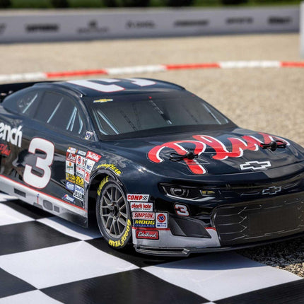 Losi NASCAR #3 Chevy Camaro ZL1 1/12 2S AWD RTR On-Road Car (Black) LOSF1122503