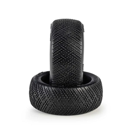 AKA Reverb AKA14039XR 1/8 Buggy Tires (2) (Soft - Long Wear) 14039XR