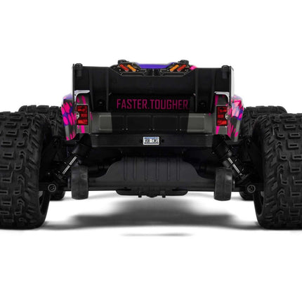 Arrma Vorteks 223S 1/10 BLX Brushless RTR 4WD Stadium Truck Purple ARA4305V4T3