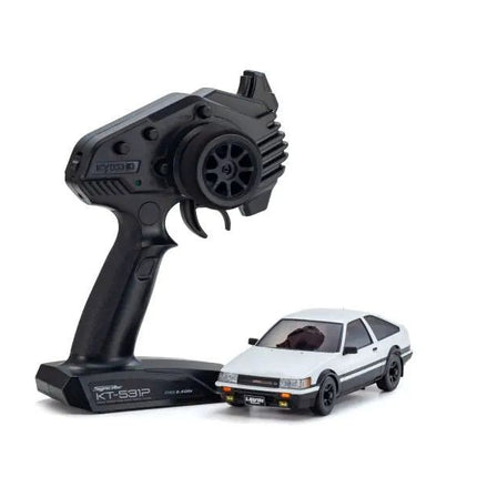 Kyosho Mini-Z AWD Readyset Toyota Corolla Levin AE86 White/Black KYO32641WBK