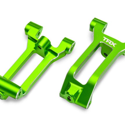 Traxxas 10932-GRN Aluminum Green Caster Blocks Funco (L&R) TRA10932GRN