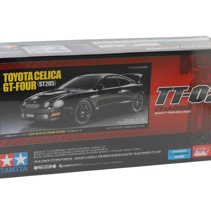 Tamiya TT-02 Toyota Celica GT-Four RC ST205 1/10 4WD Electric Touring Car Kit 