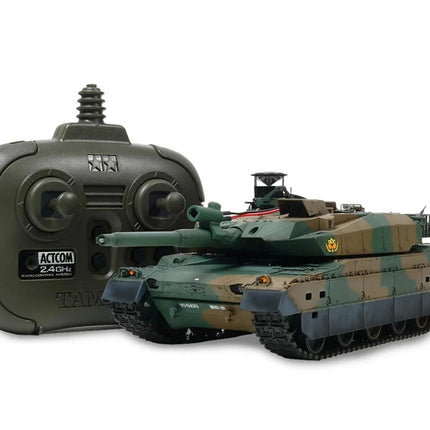 Tamiya 1/35 JGSDF Type 10 Radio Control Electric Tank Kit w/Transmitter TAM48213