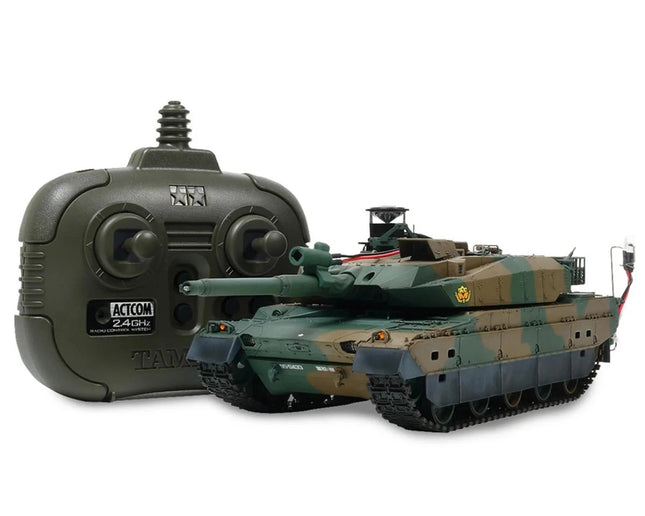 Tamiya 1/35 JGSDF Type 10 Radio Control Electric Tank Kit w/Transmitter TAM48213
