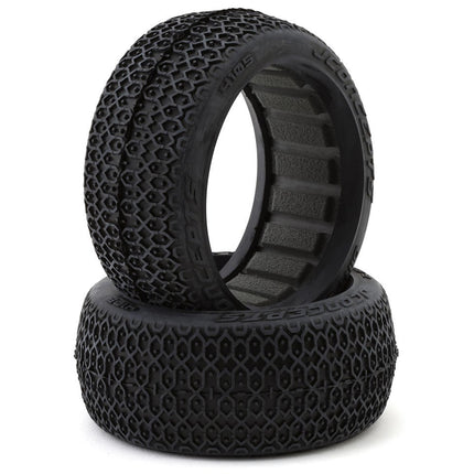 JConcepts 4105-02 Dirt Web 2 1/8 Off-Road Buggy Tires (2) (Green) JCO410502