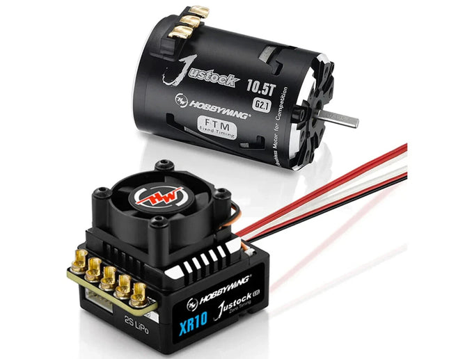 Hobbywing XR10 Justock G3S Sensored BrushlessESC/G2.1 Motor Combo 13.5T 38020371