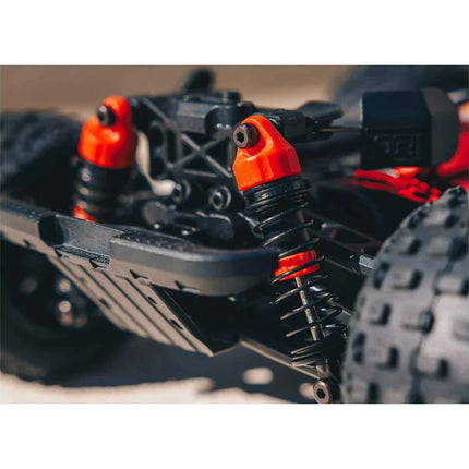 Arrma Granite Grom MEGA 4WD 380 Brushed 1/18 Monster Truck RTR Red ARA2102T2