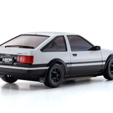Kyosho Mini-Z AWD Readyset Toyota Corolla Levin AE86 White/Black KYO32641WBK