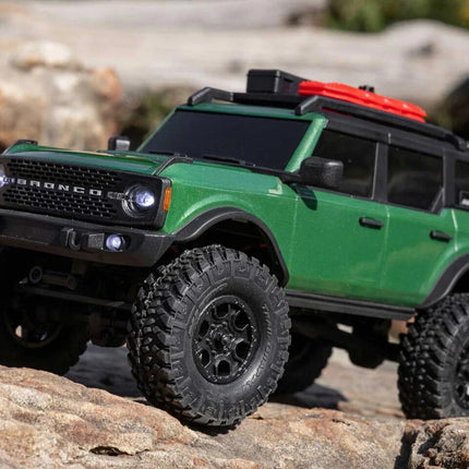 Axial SCX24 Ford Bronco 4X4 RTR Brushed Rock Crawler Battery/Charger Green