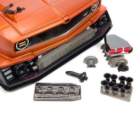 ARRMA Felony 6S BLX Brushless 1:7 Scale RTR Electric 4WD Muscle Car Orange