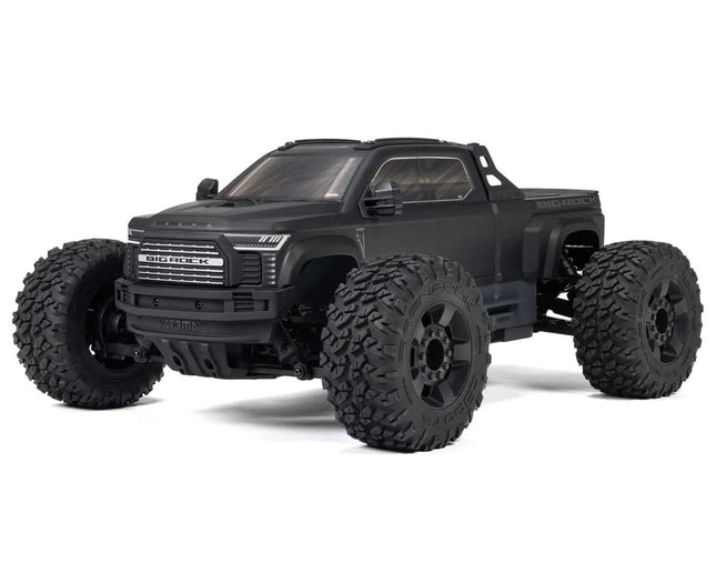 Arrma Big Rock 4X4 V4 223S DSC 1/10 RTR Brushless 4WD Monster Truck Black w/SLT3