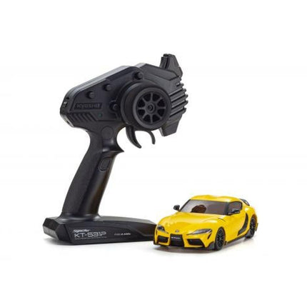 Kyosho MR-04 RWD Mini-Z Readyset Toyota GR Supra TRD Aero Body Yellow KYO32378Y
