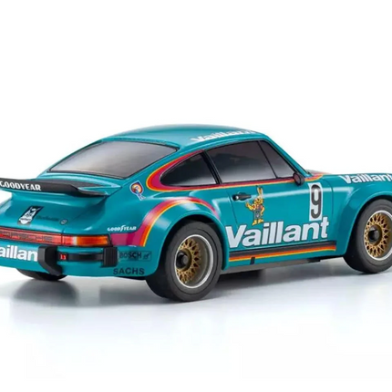 Kyosho 32368V Mini-Z MR-04 RWD Readyset 1976 Porsche 934 RSR Turbo Vaillant #9