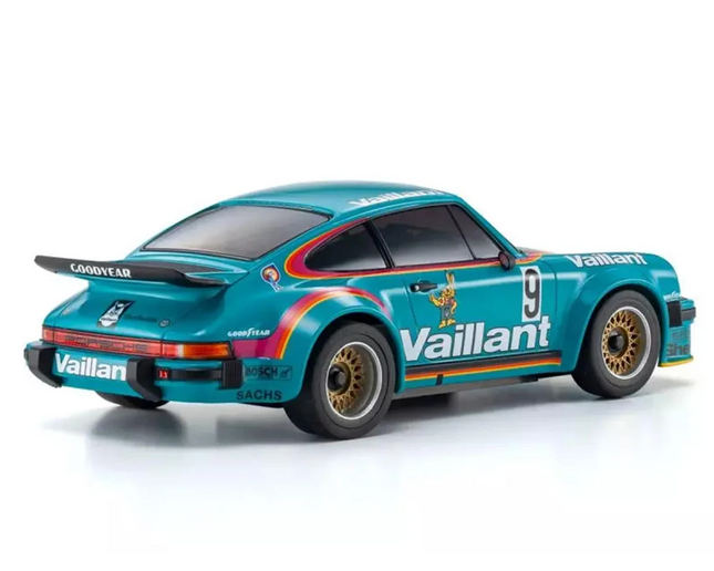 Kyosho 32368V Mini-Z MR-04 RWD Readyset 1976 Porsche 934 RSR Turbo Vaillant #9