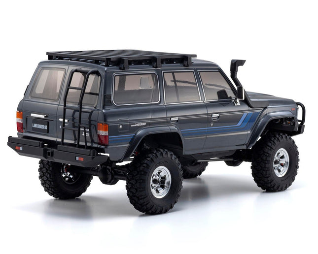 Kyosho KC10 Toyota Land Cruiser 60 1/10 4WD ReadySet Brushed Rock Crawler Grey