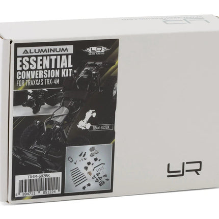 Yeah Racing Aluminum Essential Conversion kit for Traxxas TRX-4M (Black)