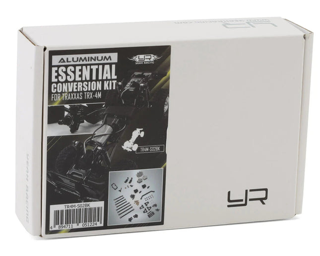 Yeah Racing Aluminum Essential Conversion kit for Traxxas TRX-4M (Black)