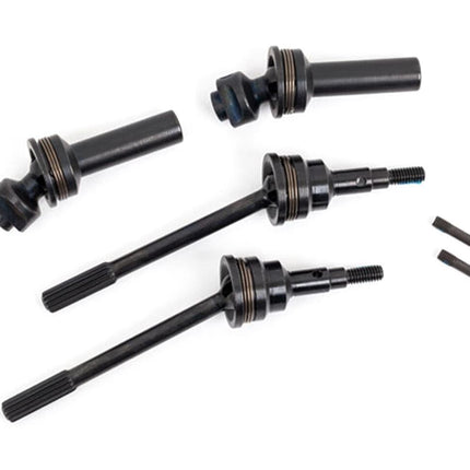 Traxxas 9051R Front HD Steel Splined Driveshafts w/6mm Axle New!!