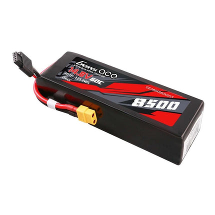 Gens Ace G-Tech Smart 4S LiPo Battery 60C (14.8V/8500mAh) w/XT60 Connector 