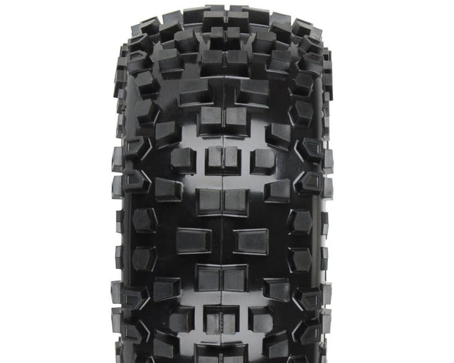 Pro-Line Badlands SC 2.2/3.0 Tires w/Raid Wheels Black (M2) w/12mm Removable Hex