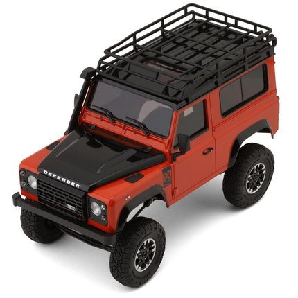 Kyosho MX-01 Mini-Z 4X4 Readyset w/Land Rover Defender 90 Adventure Body Org/Blk