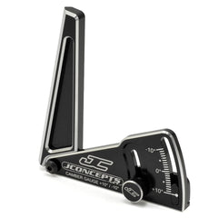 J Concepts Aluminum Camber Gauge 85mm Black  JCO22832
