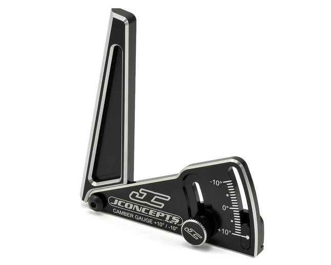 J Concepts Aluminum Camber Gauge 85mm Black  JCO22832