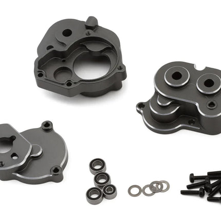 HPI Venture18 Aluminum Transmission Gearbox Set (Gunmetal) HPI161170