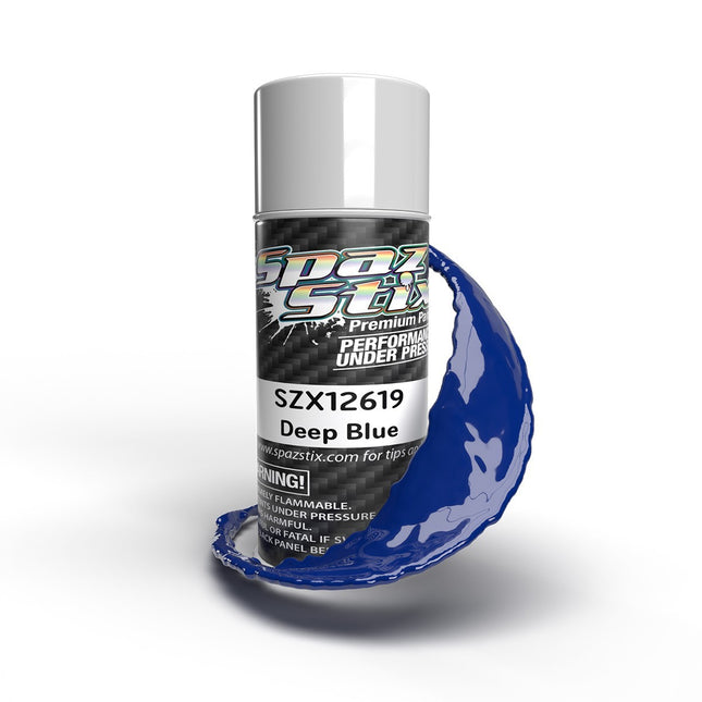 Spaz Stix Deep Blue Aerosol Paint, 3.5oz Can SZX12619