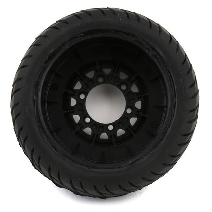Pro-Line Street Fighter SC 2.2/3.0 Tires w/Raid Wheels (Black) M2 Compound