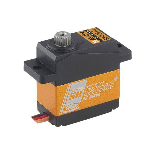 Savox Super Torque Metal Gear Micro Digital Servo Soft Start, 0.06sec/16.7oz @6V
