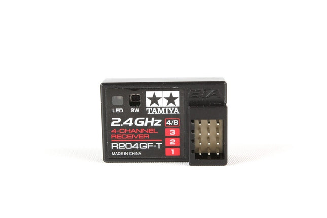 Tamiya Attack 2.4 GHZ Radio System, 4 Channel: 1/14 Semi TAM7255252 New!!