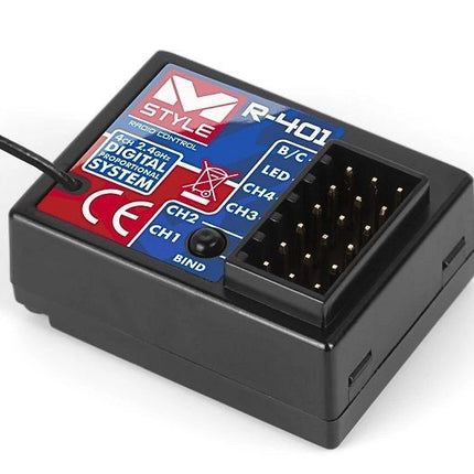HPI Racing Mstyle R/C Set - Radioset, Servo, Battery and Charger MSL542409