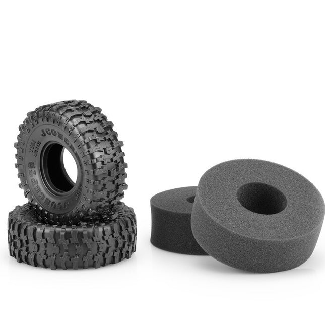 JConcepts Tusk Perf Scaler Crawler Tire Green Comp 4.75" OD for 1.9" Wheels