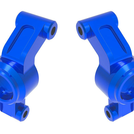 Traxxas Aluminum Stub Axle Carriers Mini Maxx Blue TRA10751BLUE