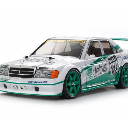 Tamiya 190E EVO.II Zakspeed Debis 1/10 4WD Electric Touring Car Kit (TT-01E) 