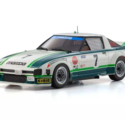 Kyosho MR-04 RWD Mini-Z Readyset w/79' Mazda Savanna RX-7 Body Green/Wht 32365GR