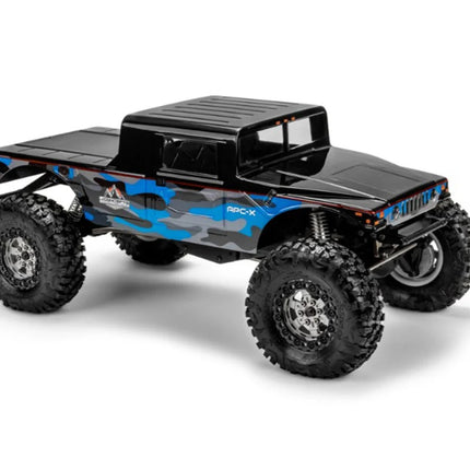 JConcepts 0713 APC-X 1/10 Rock Crawler Pre-Trimmed Body (Clear) (12.3") JCO0713
