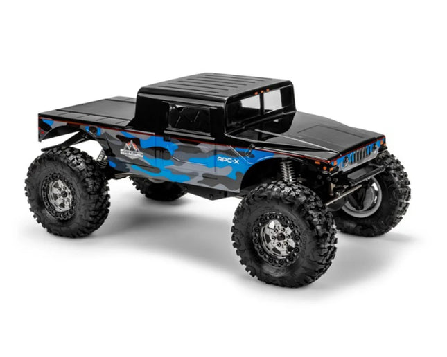 JConcepts 0713 APC-X 1/10 Rock Crawler Pre-Trimmed Body (Clear) (12.3") JCO0713