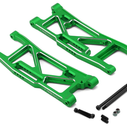 Treal Hobby Aluminum Rear Suspension Arms for Traxxas Sledge (Green) (2)
