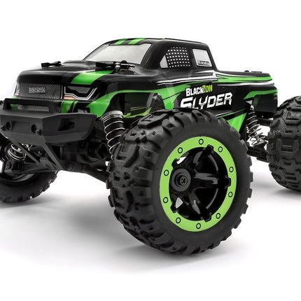 Blackzon Slyder MT 1/16 4WD Electric Monster Truck - Green BZN540100