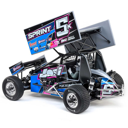 Losi 22S 1/10 Brushless 2WD RTR Sprint Car (Blue) LOS1387T1