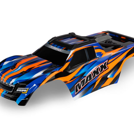 Traxxas Clipless Body Maxx Painted Orange TRA8918T
