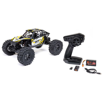Axial 1/18 UTB18 Capra 4WS 4WD Trail Buggy RTR with Battery & Charger, Yellow
