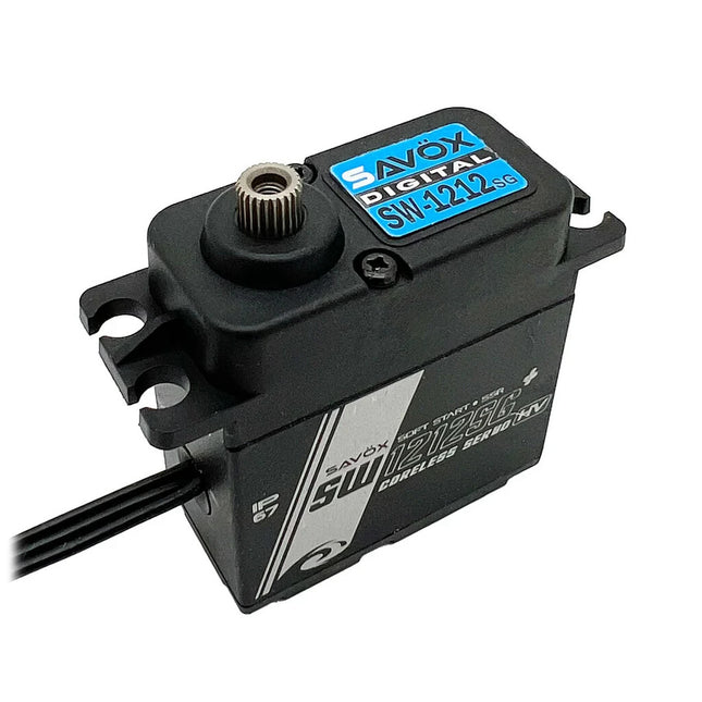 Savox SW-1212SG-BE Plus Waterproof HV Digital Servo Black Edition New!!
