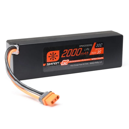 Spektrum RC 3S Smart G2 30C LiPo Battery Pack (11.1V/2000mAh) w/IC2 Connector