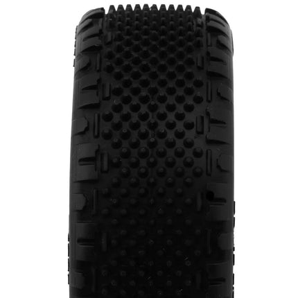 JConcepts Pin Swag LP Wide 2.2" Pre-Mounted 2WD Front Buggy Carpet Tires (Pink) 