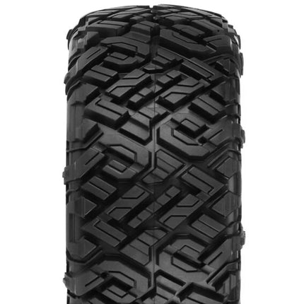 Pro-Line Icon SC Pre-Mounted Tires w/Raid Wheels Black (M2) w/Removable 12mm Hex