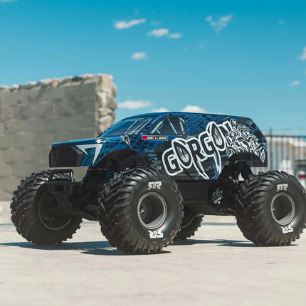 Arrma Gorgon 223S 1/10 RTR Brushless 2WD Monster Truck (Black) ARA3530T1