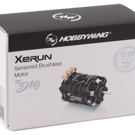 Hobbywing Xerun D10 Drift Brushless Motor (10.5T) (Purple) HWI30401136